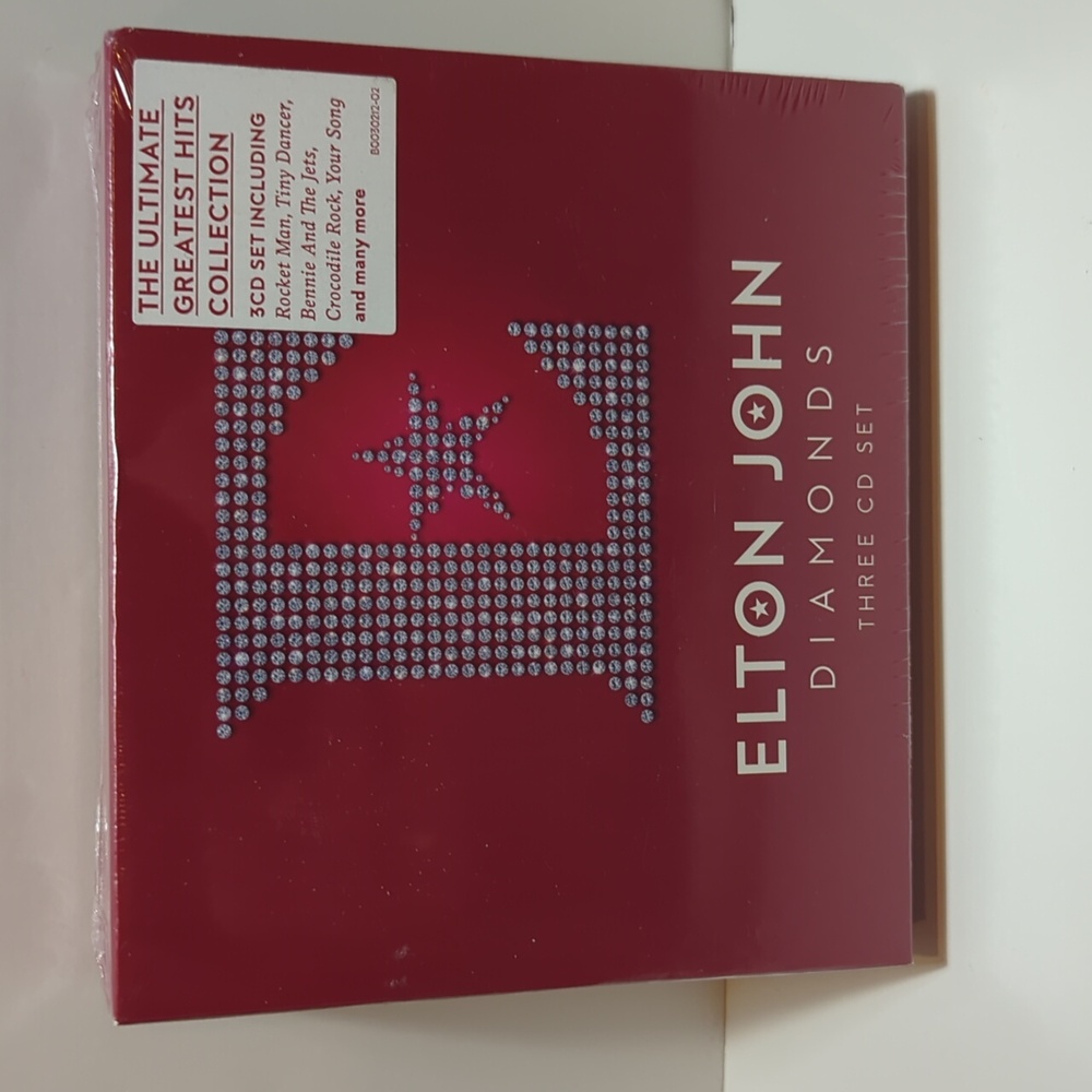 New 2019 Elton John Diamonds Ultimate Greatest Hits Collection 3 disc set
